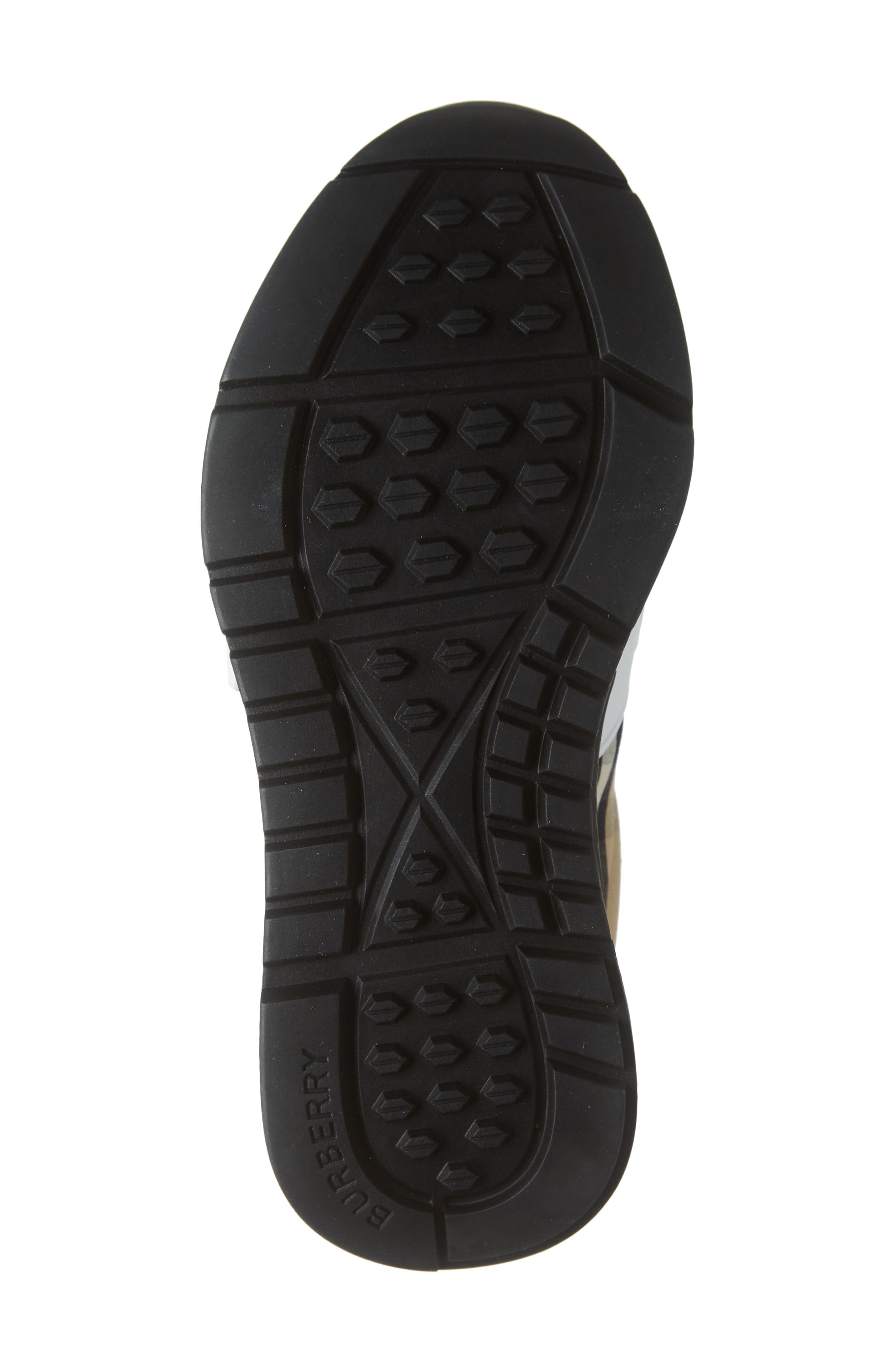 Burberry Union Check Sneaker, Alternate, color, 