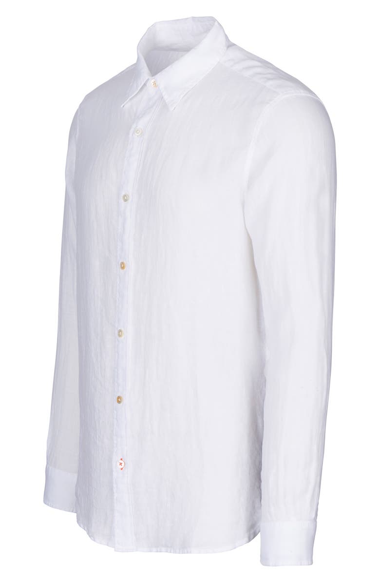 Swims Amalfi Linen Button-Up Shirt, Alternate, color, 