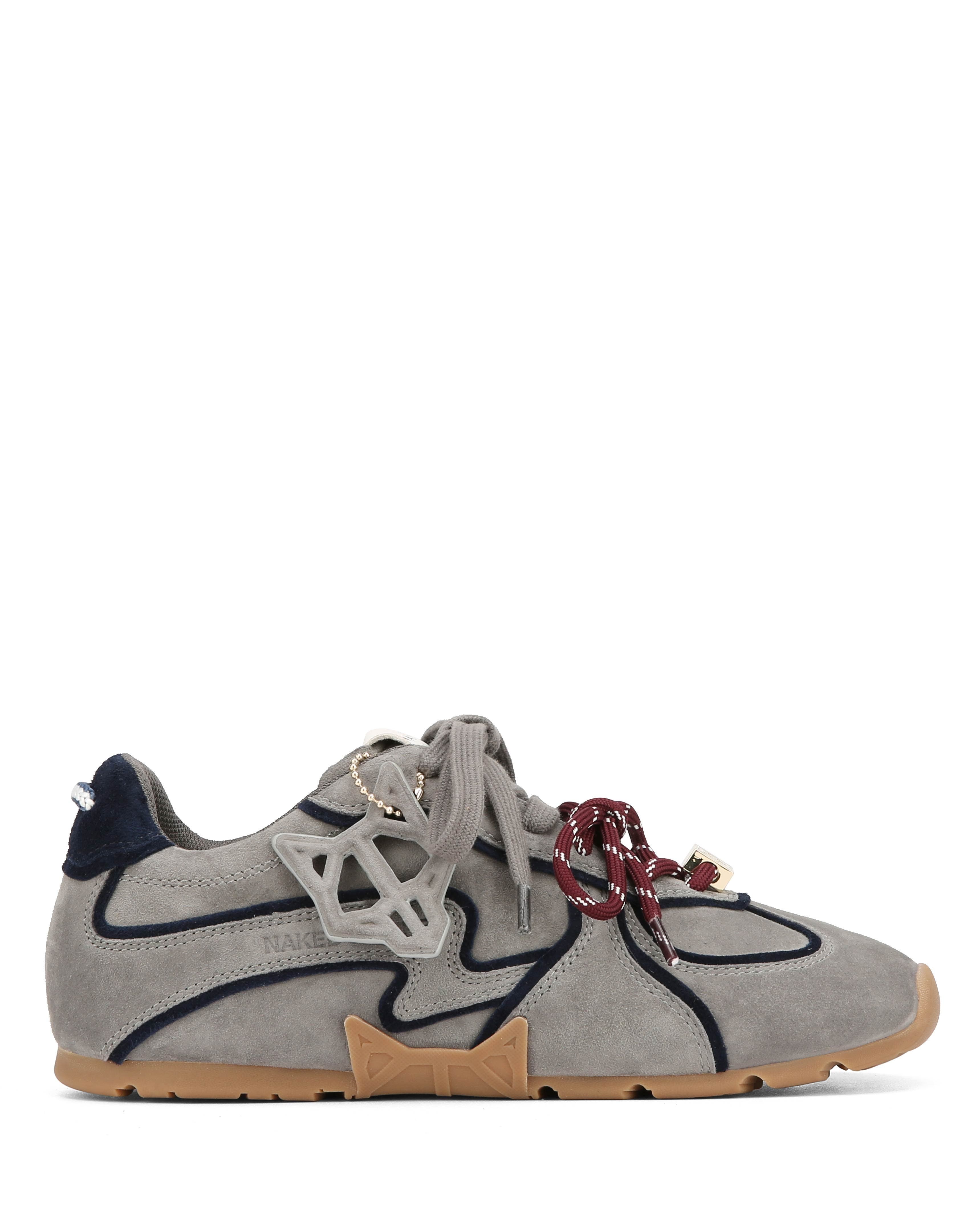 Naked Wolfe Adored Suede Sneaker, Alternate, color, Grey