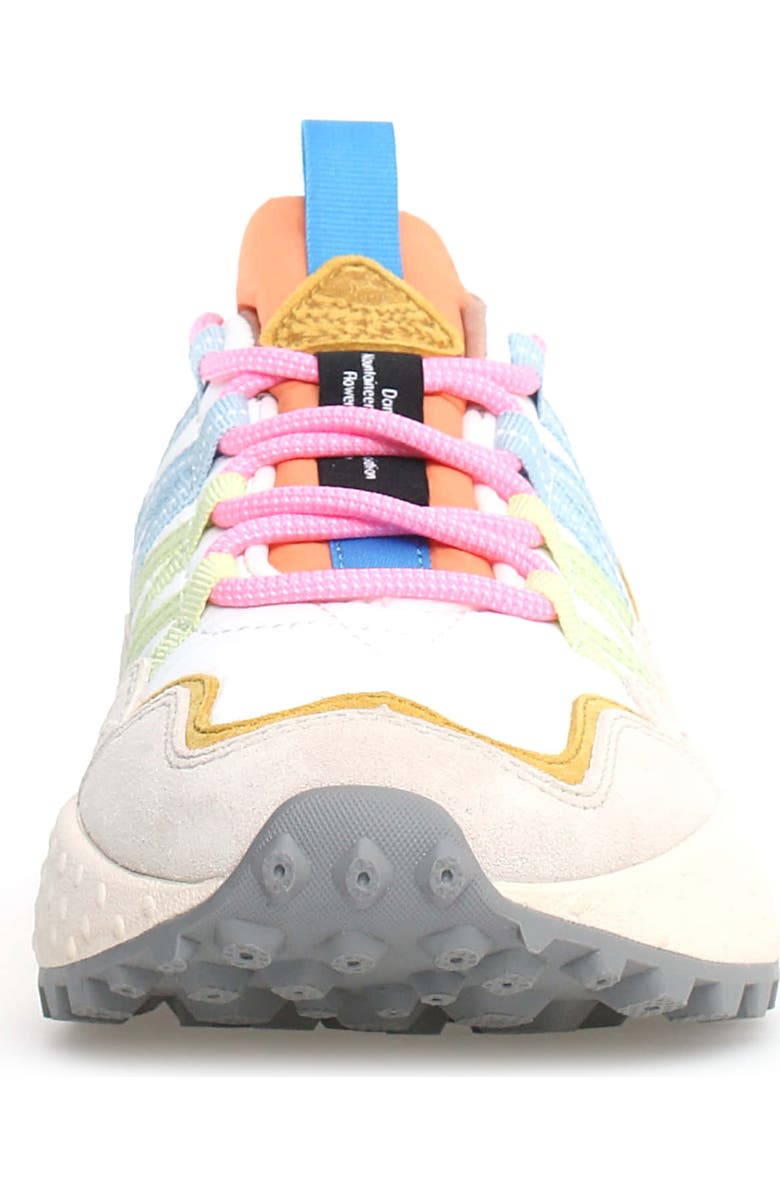 Flower MOUNTAIN Washi Sneaker, Alternate, color, White