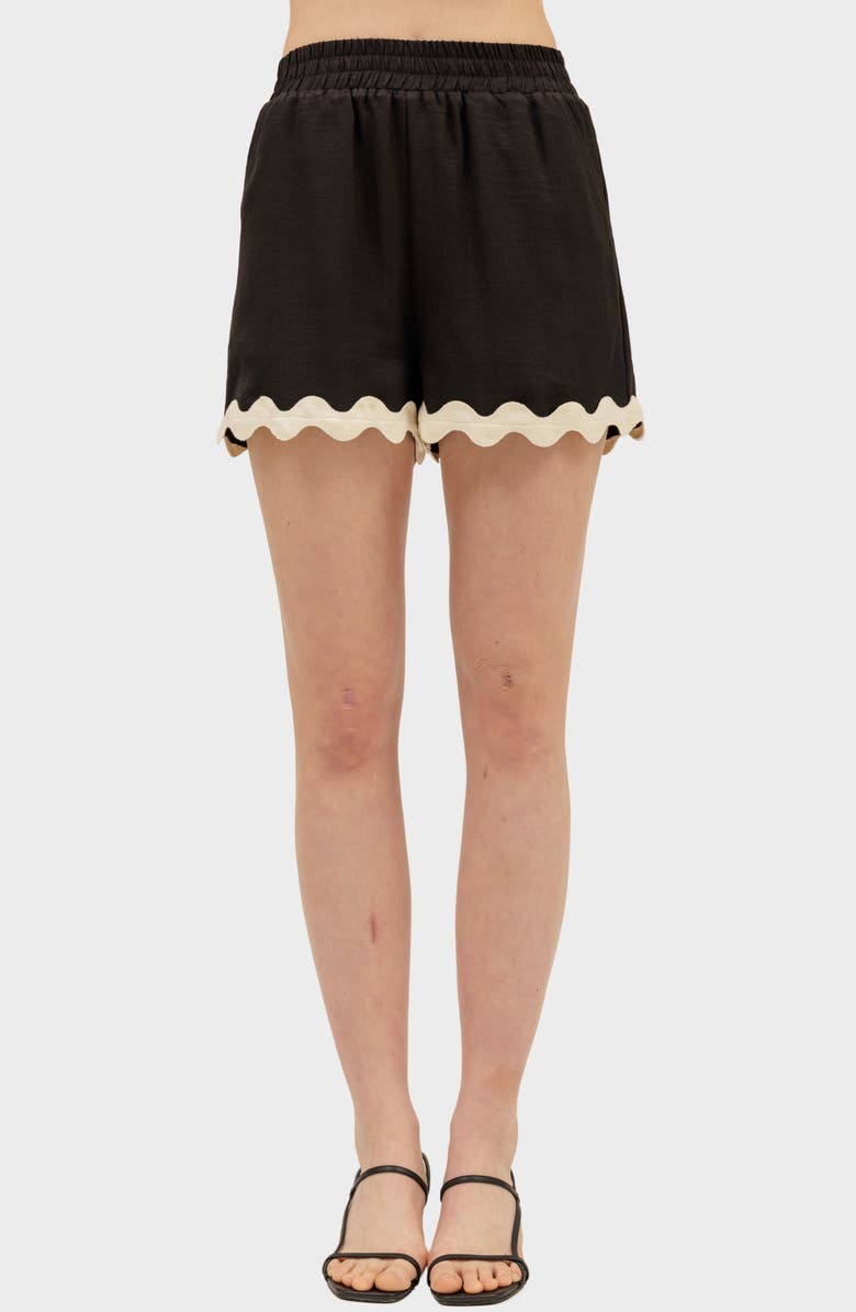 Blu Pepper Rickrack Trim Tank & Shorts Set, Alternate, color, 