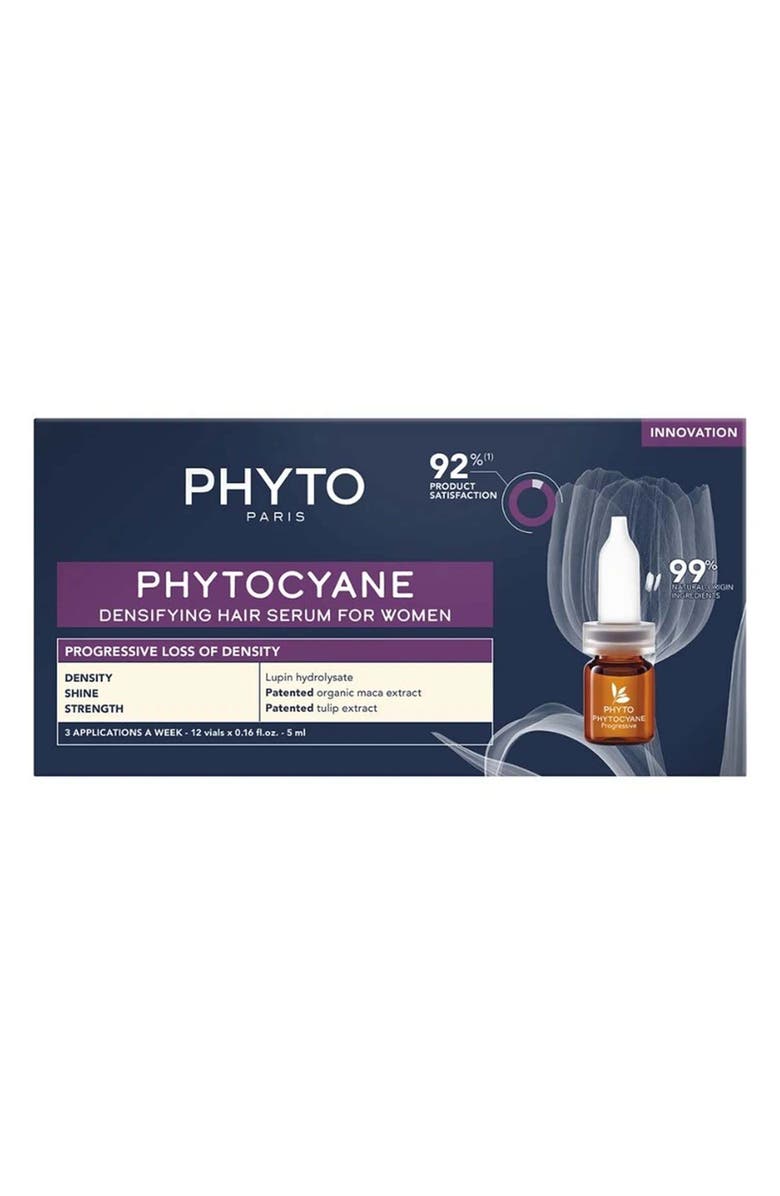 PHYTO cyane Densifying Serum for Progressive Hair Thinning, Main, color, 