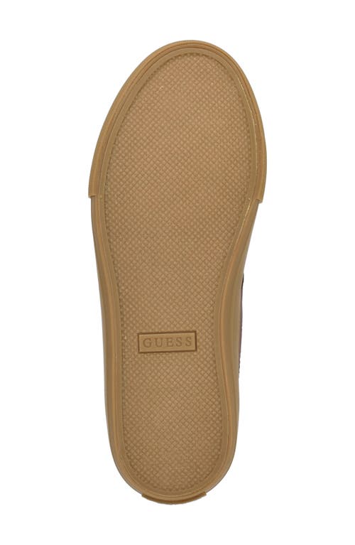 Guess Loui Sneaker In Red