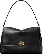 Tory Burch Large Charlie Leather Shoulder Bag