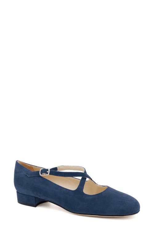 Amalfi by Rangoni Moria Pump in Navy Cashmere 