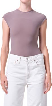 AGOLDE Agata Cap Sleeve Bodysuit