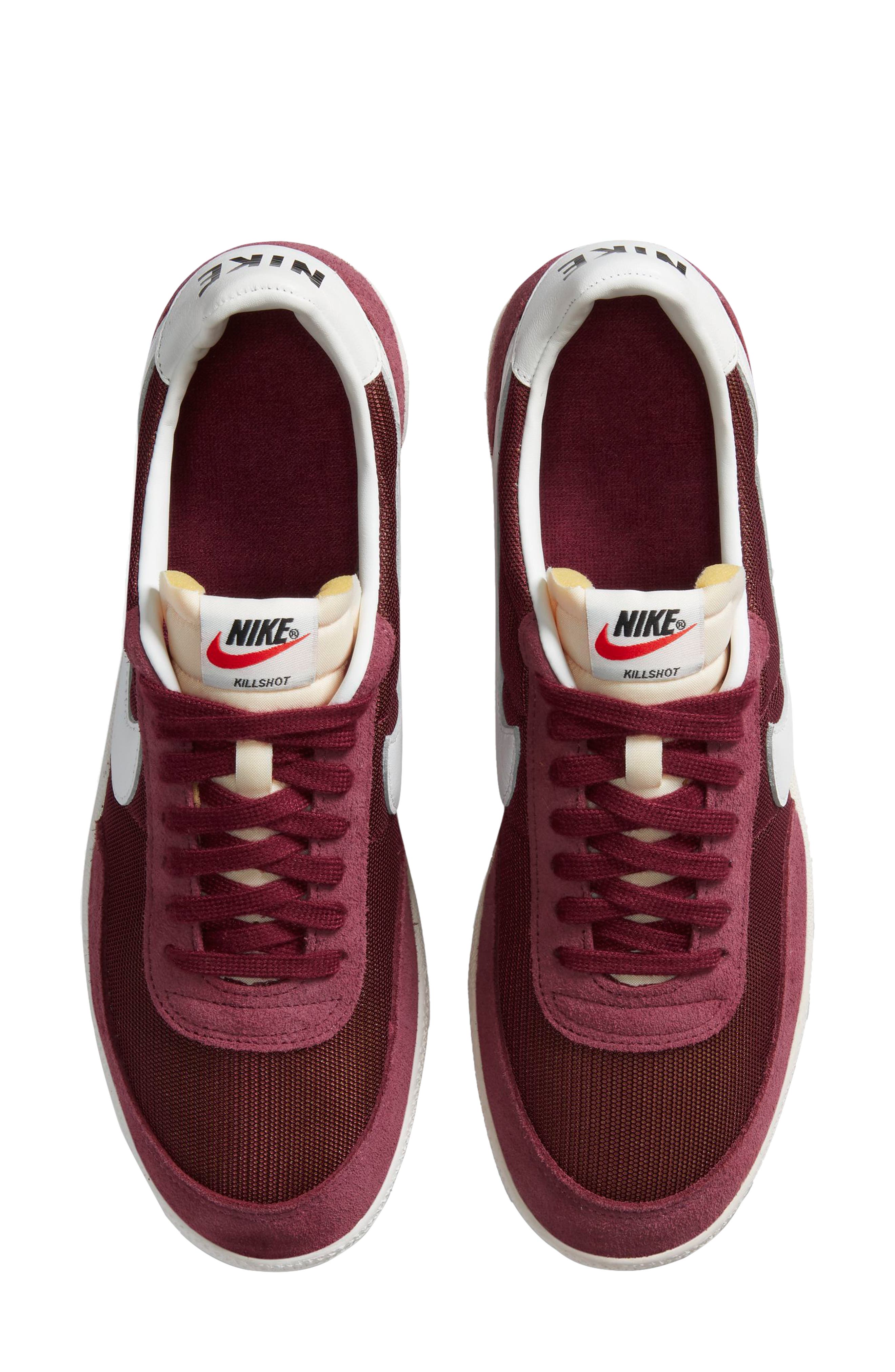Killshot SP Sneaker, Alternate, color, DARK BEETROOT/ WHITE/ RED