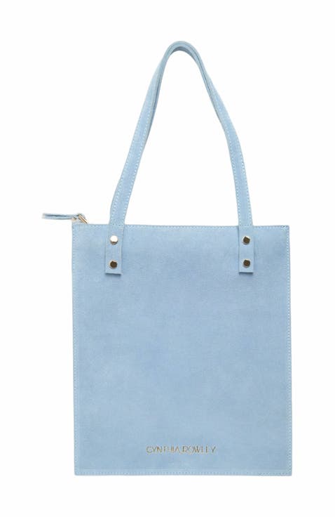 Sleek Suede Tote