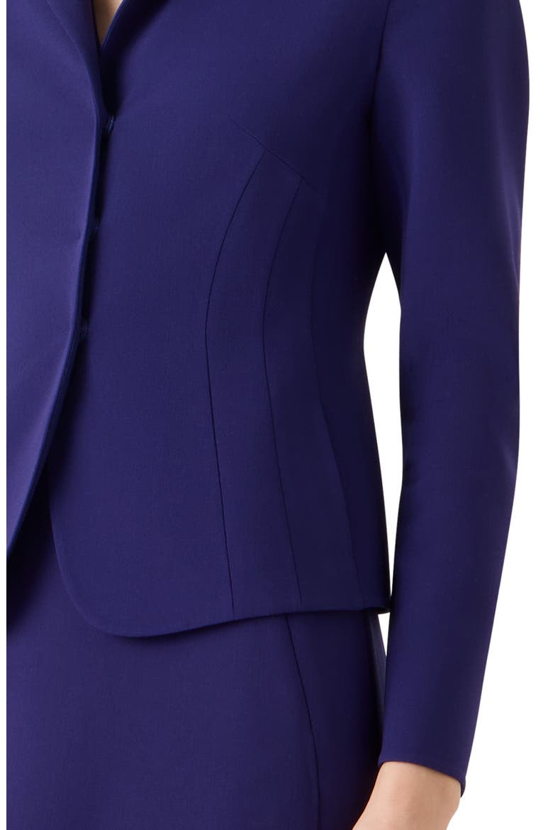 Hamer Stretch Wool Jacket, Alternate, color, DARK PURPLE