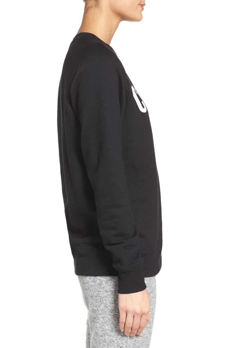 BRUNETTE the Label Brunette 'Coffee Now' Crewneck Sweatshirt, Alternate, color, 