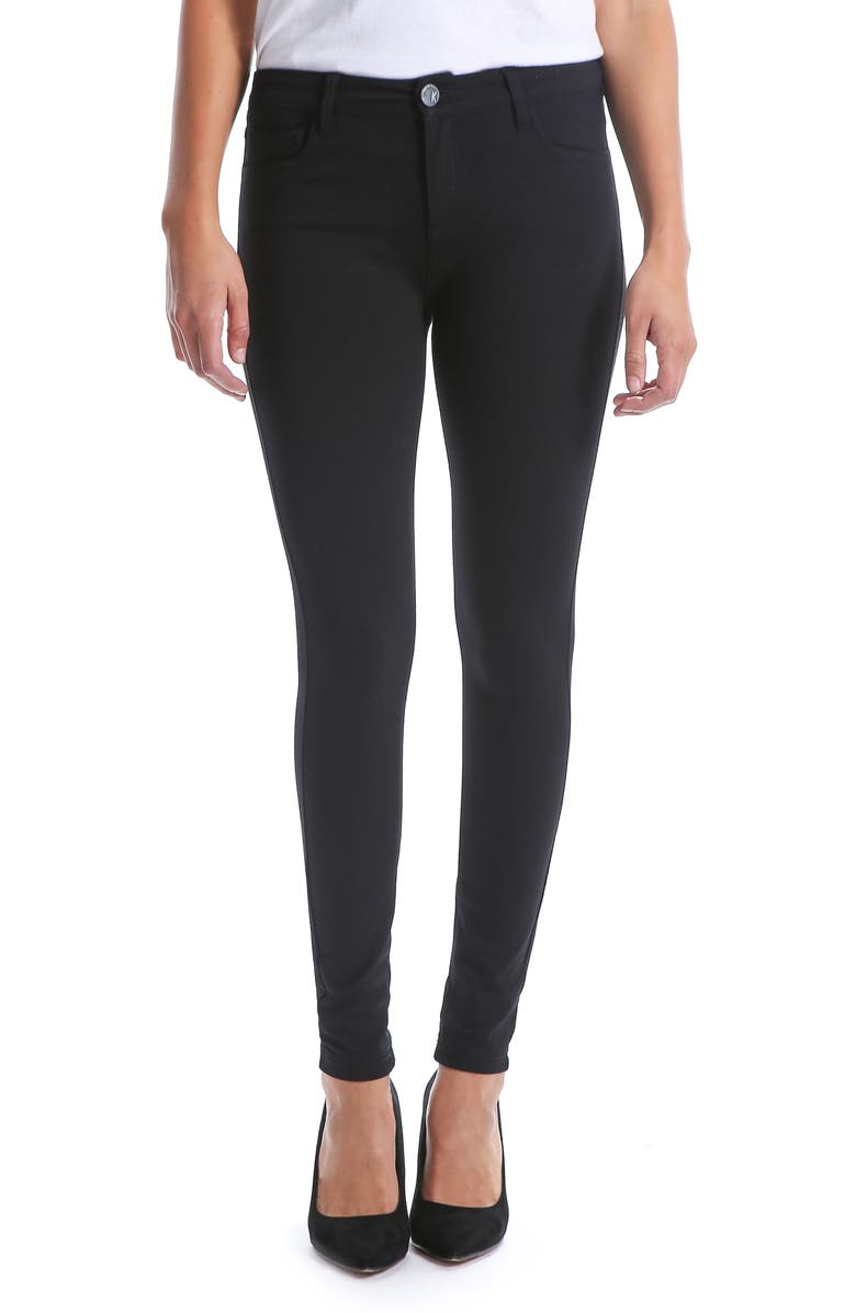 KUT from the Kloth Donna High Waist Ponte Skinny Pants, Main, color, 