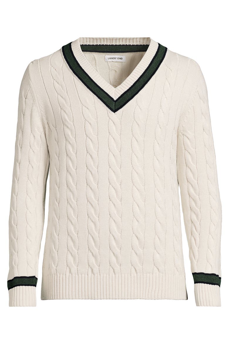 Long Sleeve Drifter Cricket Sweater, Alternate, color, Ivory Latte