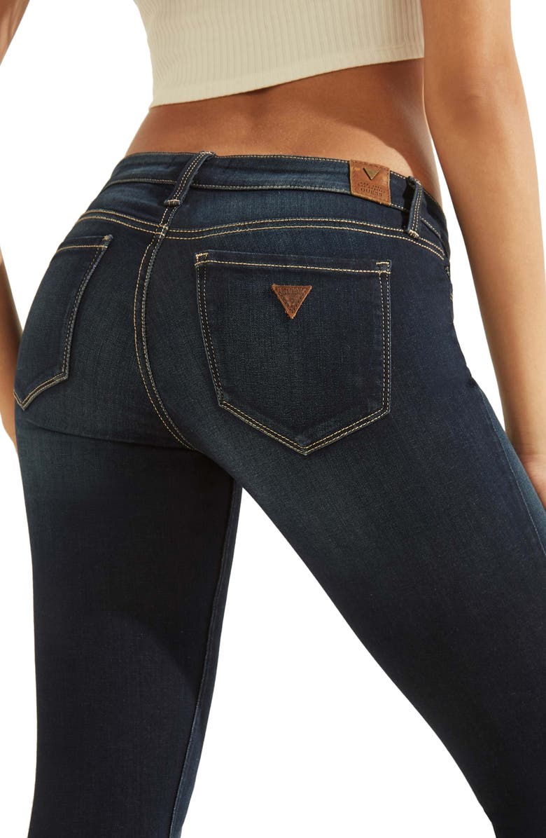 GUESS Low Rise Power Skinny Jeans, Alternate, color,