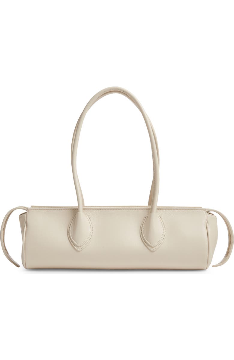 Khaite Donna Soft Leather East/West Shoulder Bag, Alternate, color, 103 Cream