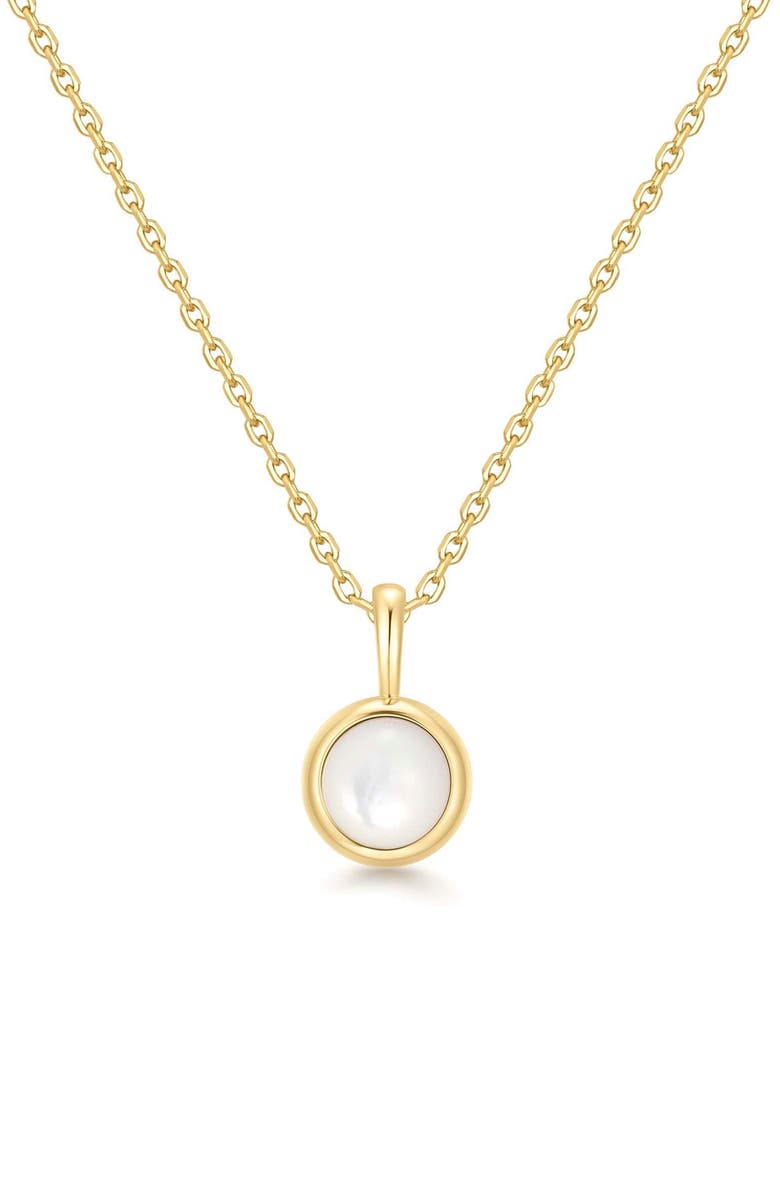 ANIA HAIE Lady Cozy Pendant Necklace, Main, color, Shiny Gold