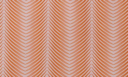Sferra Edna Reversible Cotton Continental Sham In Pink/orange