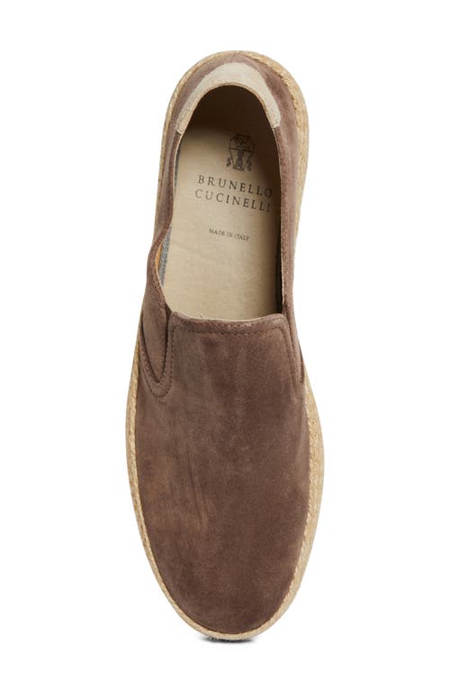 Brunello Cucinelli Espadrille In Brown