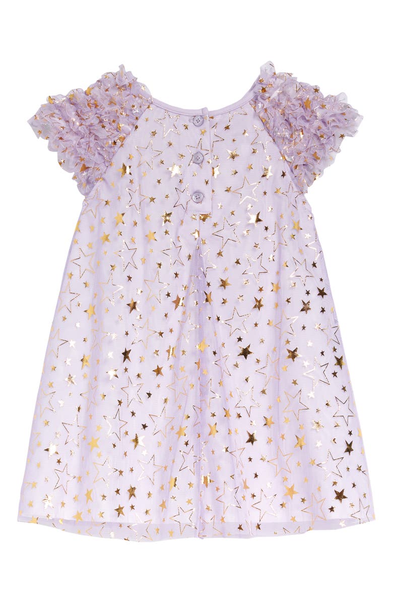 Pippa & Julie Kids' Star Print Float Dress, Alternate, color, 