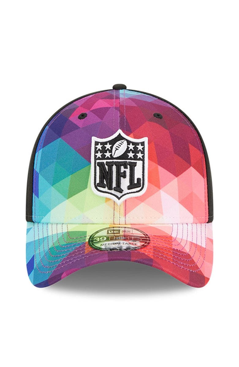 New Era Men's New Era Pink 2023 NFL Crucial Catch 39THIRTY Flex Hat, Alternate, color, Pink