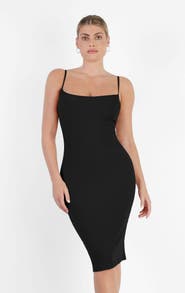 Popilush Shapewear Modal Sculpting Bodycon Dress