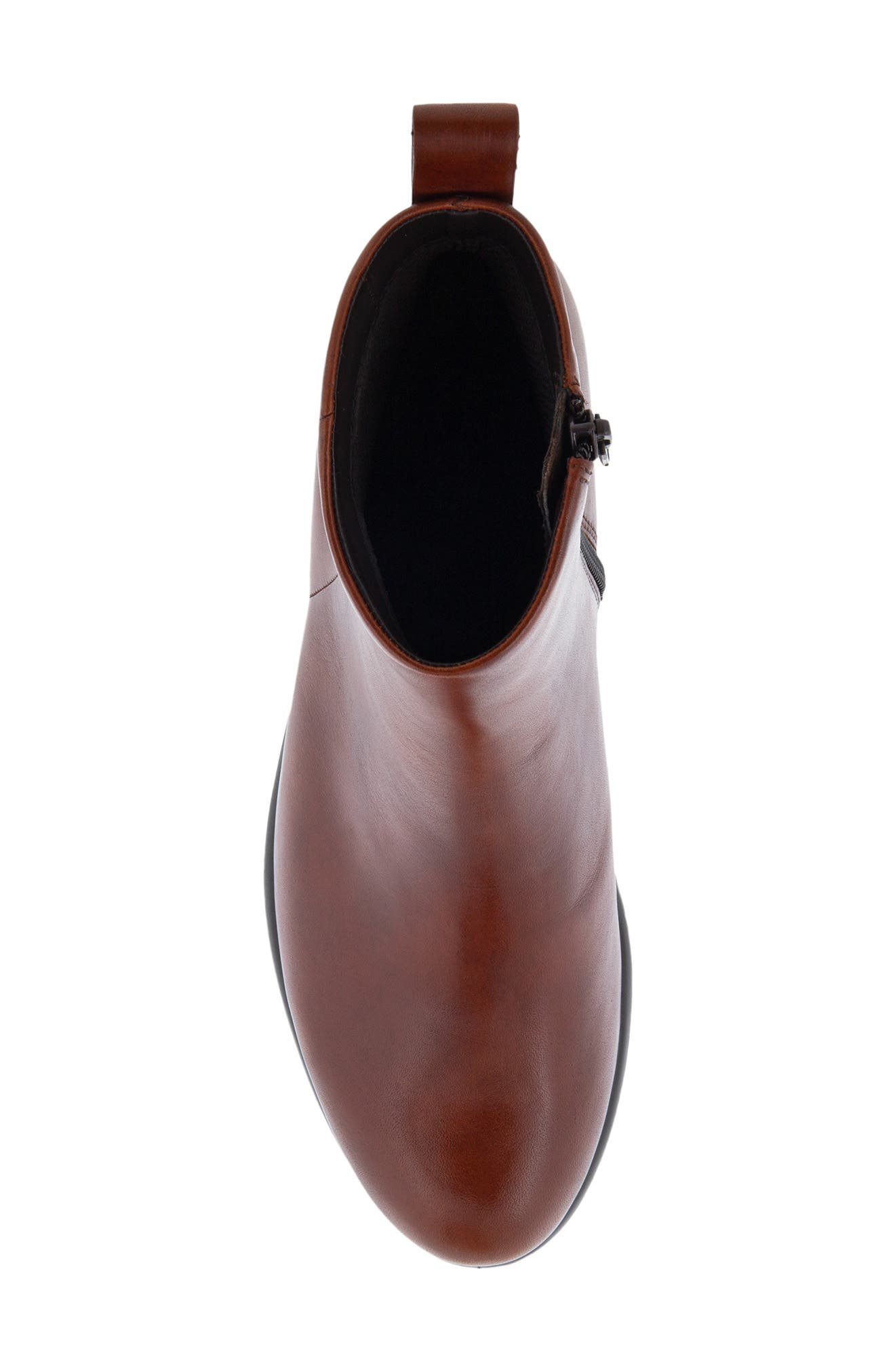 Modtray Water Resistant Ankle Boot, Alternate, color, COGNAC
