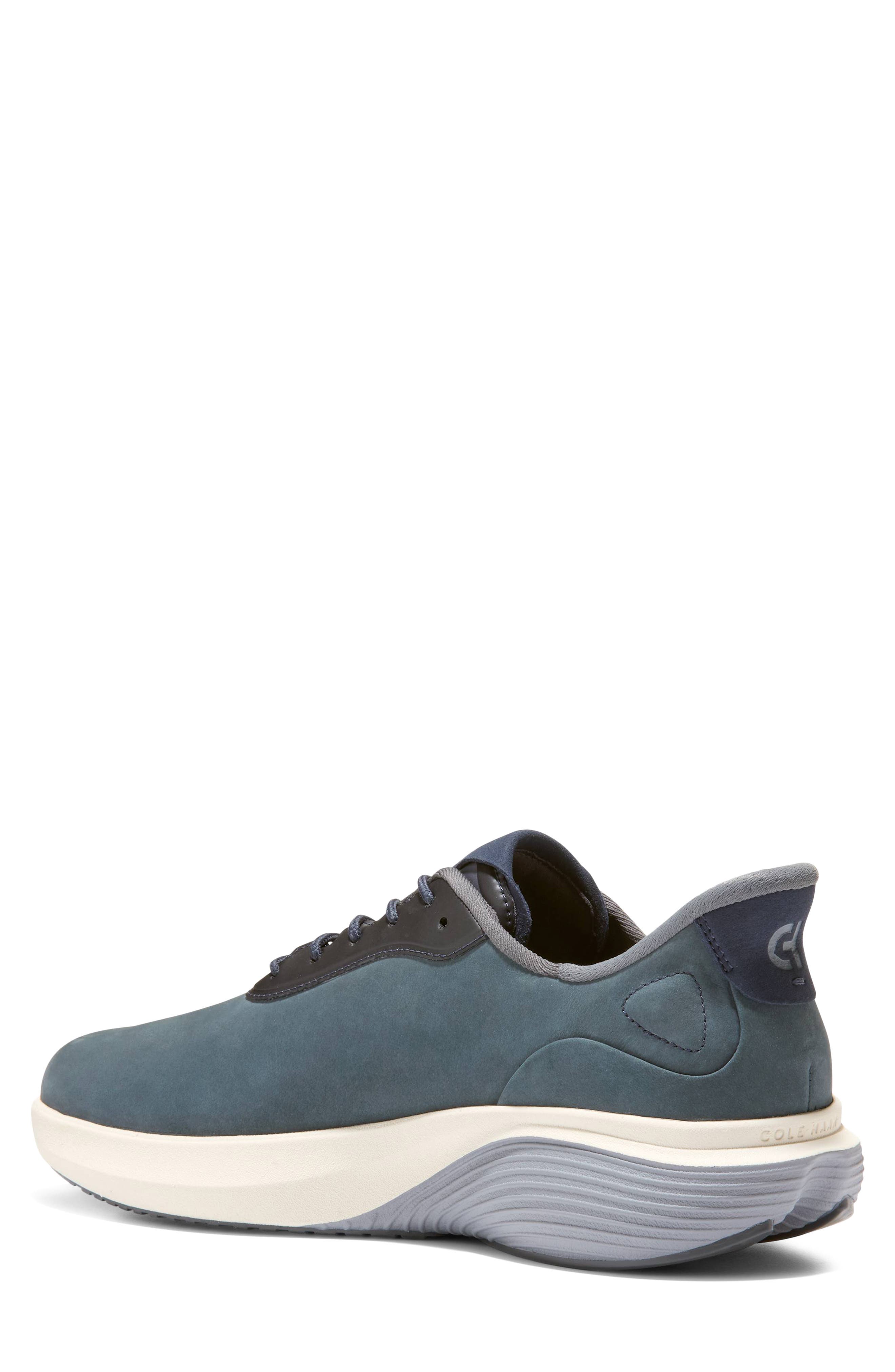 OriginalGrand NeoArc Quick-On Plain Toe Oxford, Alternate, color, NAVY BLAZER NUBUCK / TRADEWIND
