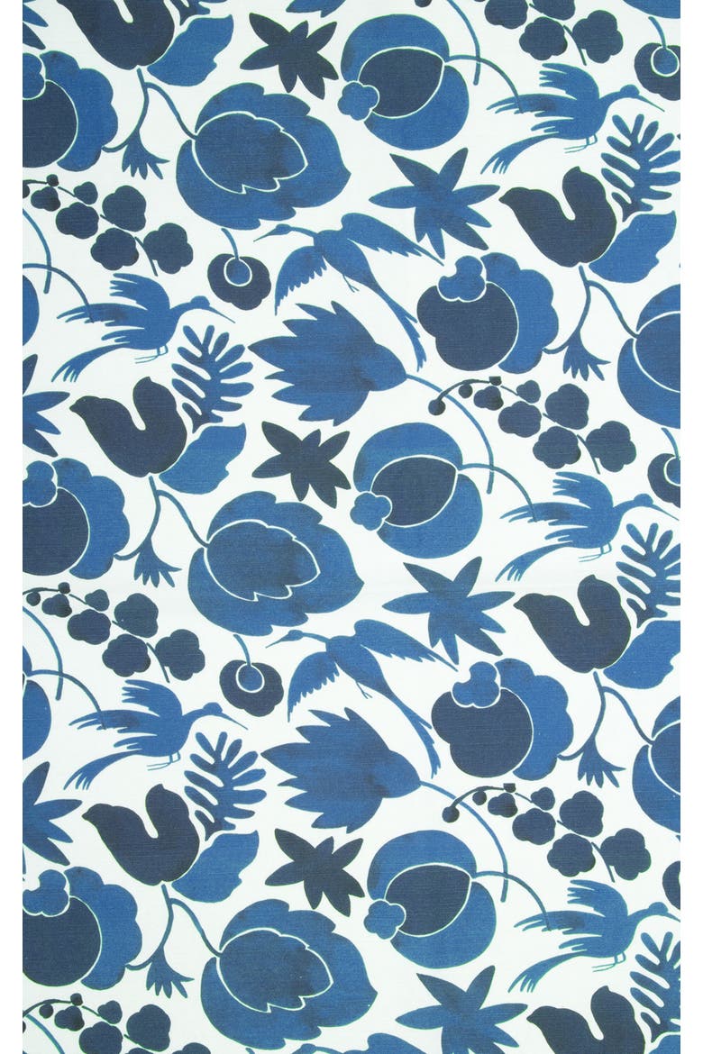 Apron With Pocket, Alternate, color, Wildbird Blue