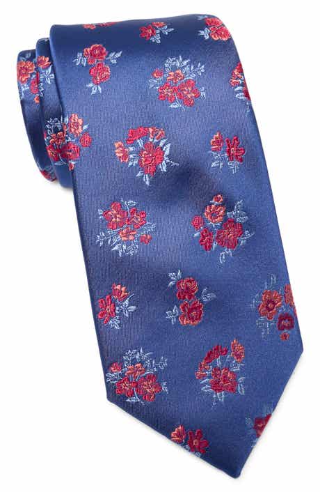 Ted Baker London Middleton Satin Flower Silk Blend Tie