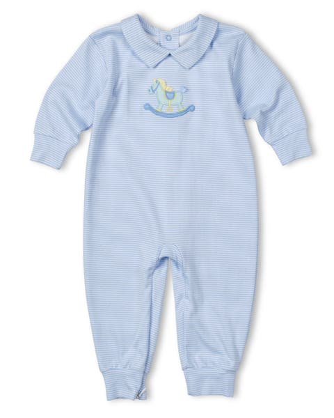 Stripe Knit Longall With Rocking Horse (Baby)