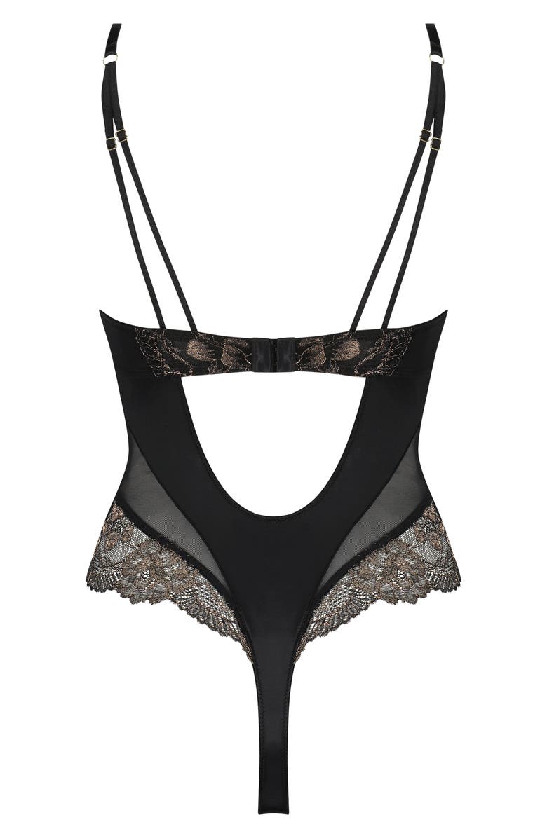 Hunkemöller Lexi Underwire Teddy, Alternate, color, 