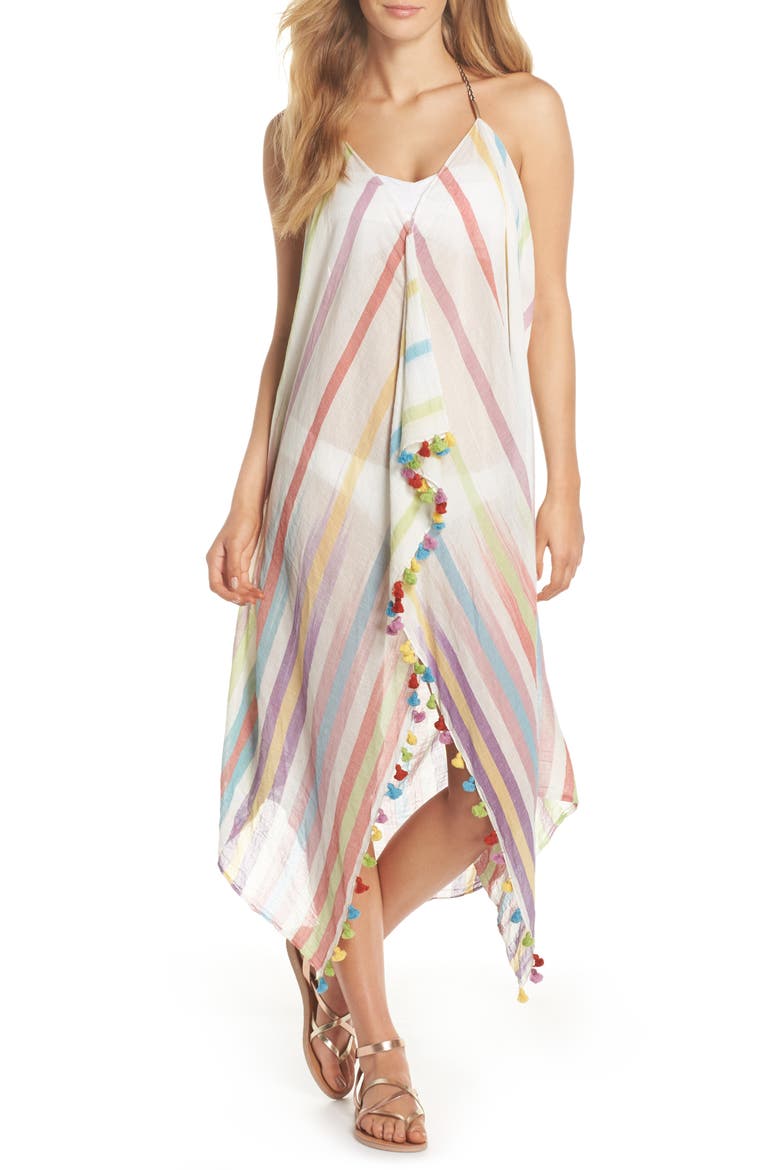 Pool Party Beach to Street Cover-Up Dress, Main, color, RNB