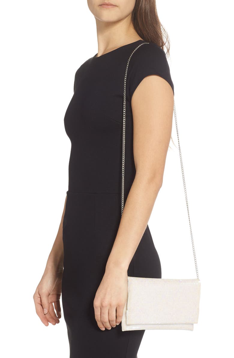 Nordstrom Mini Crystal Clutch, Alternate, color,