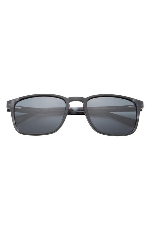 56mm Polarized Square Sunglasses