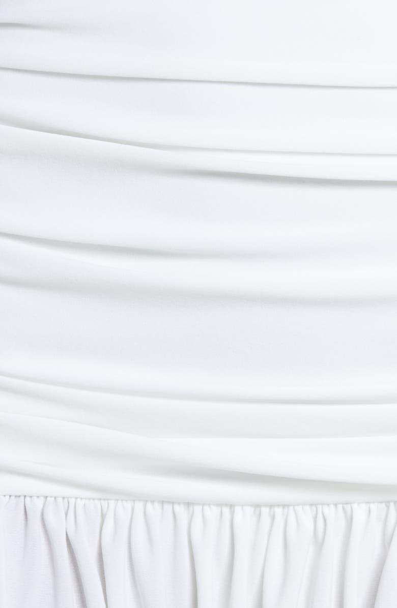 Norma Kamali Richie Ruched Swim Bottoms, Alternate, color, White