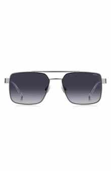 HG 1313/S 56mm Gradient Rectangle Sunglasses