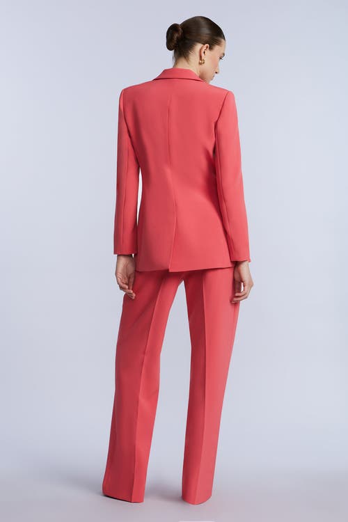 Bcbg Cady Relaxed Stright Pant In Pink
