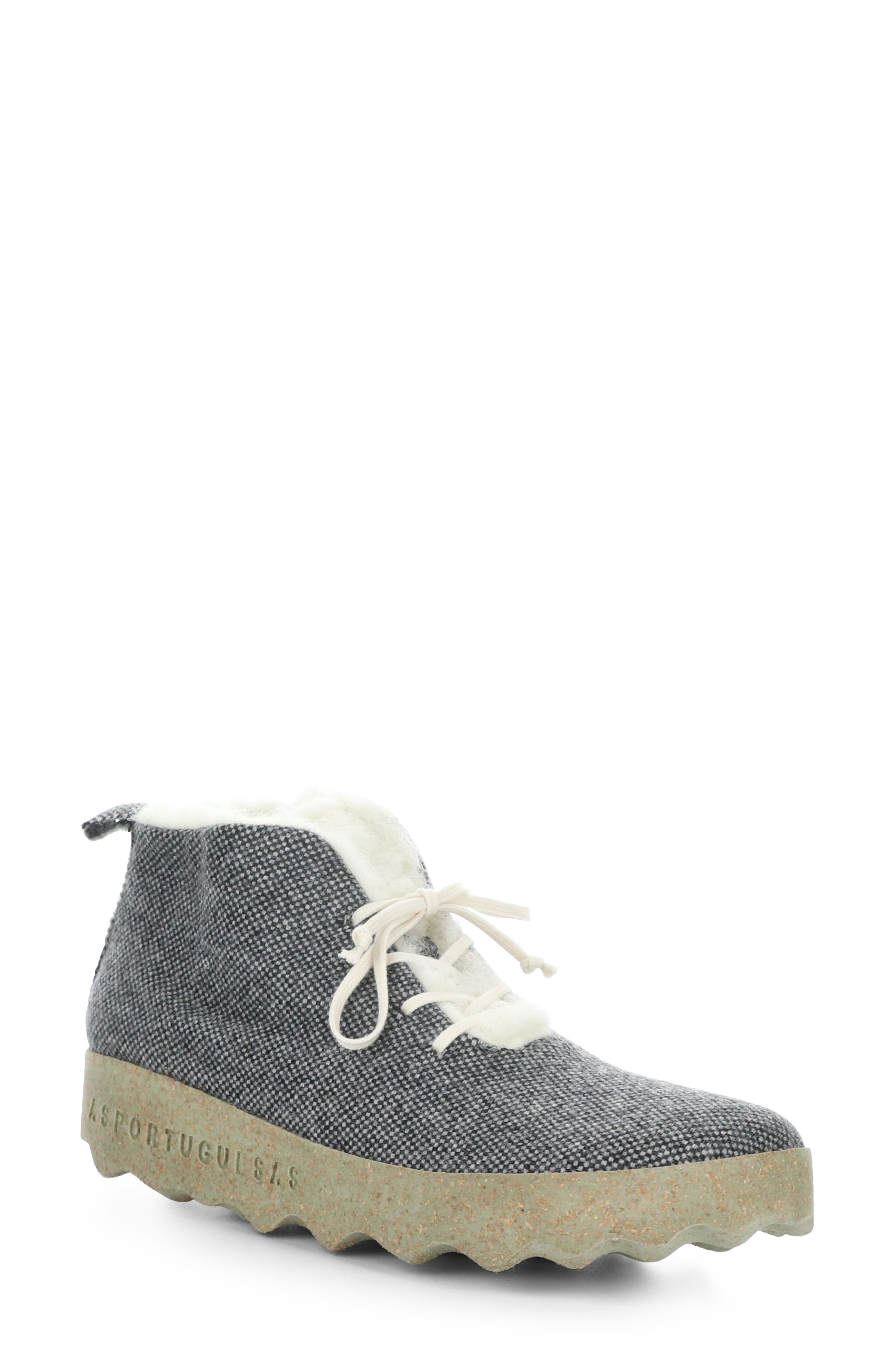 Asportuguesas by Fly London Cake Wool Blend Lace-Up Bootie, Main, color, 
