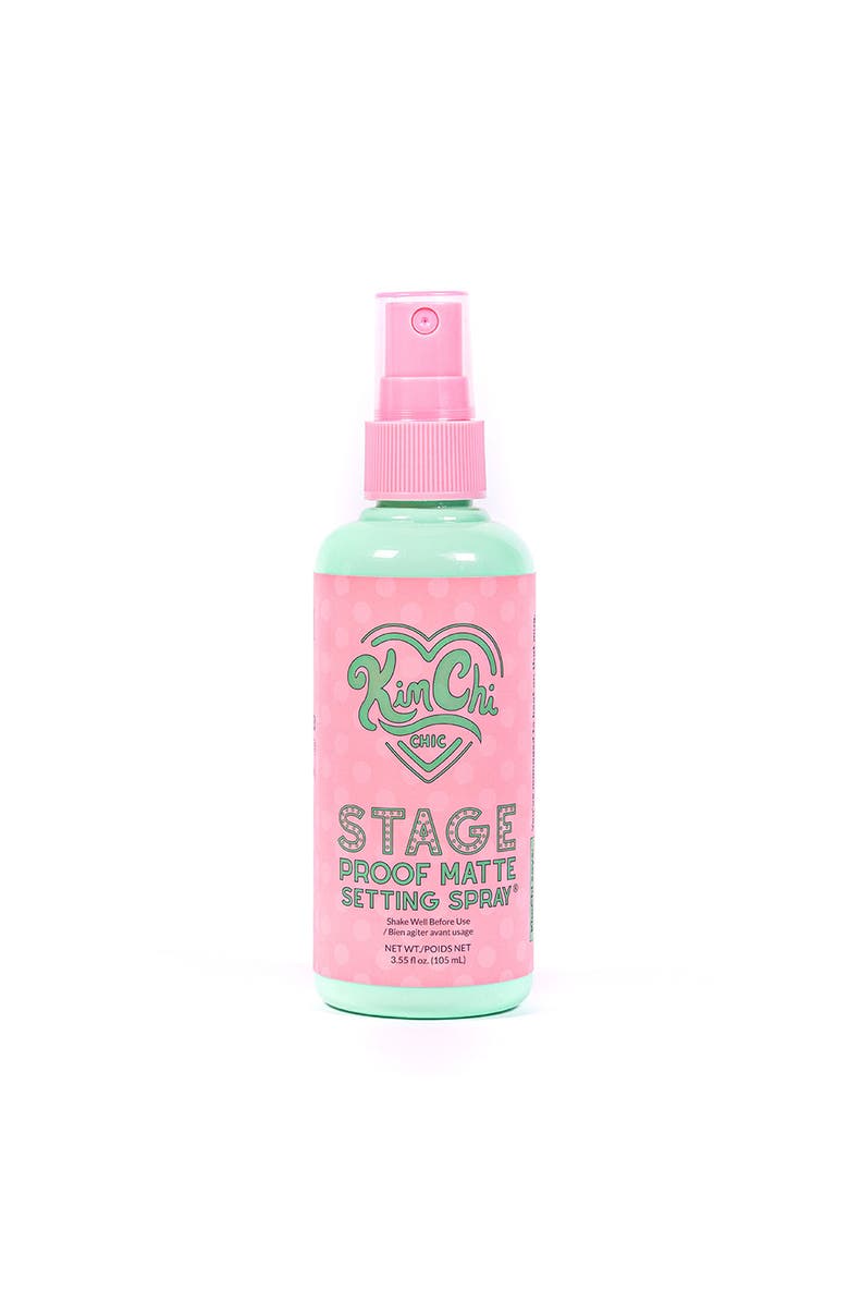 KIMCHI CHIC BEAUTY Stage Proof Matte Setting Spray, Main, color, NO COLOR