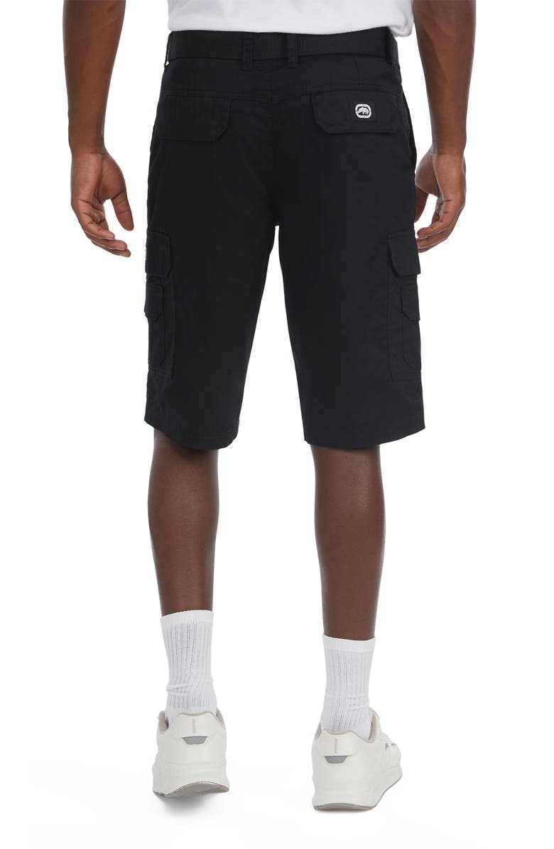 Ecko Unltd. The Lead Belted Cargo Short, Alternate, color, Black