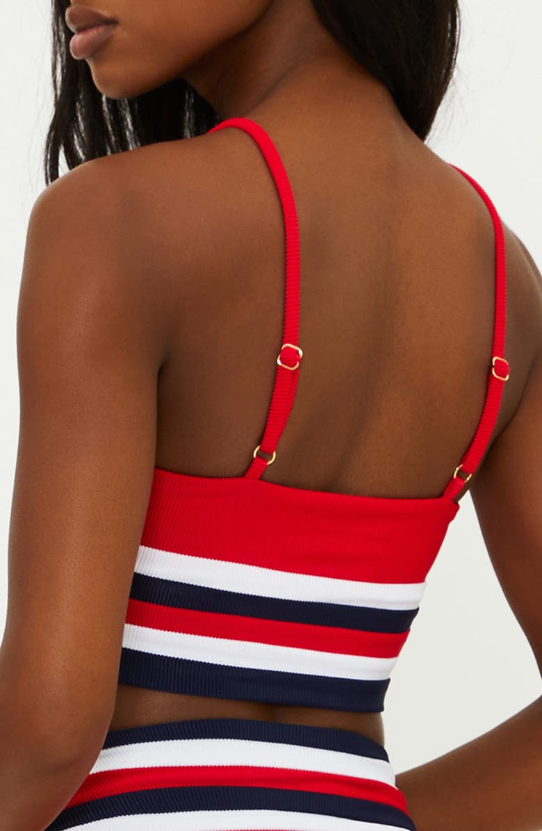 Beach Riot Mae Colorblock Bikini Top, Alternate, color,