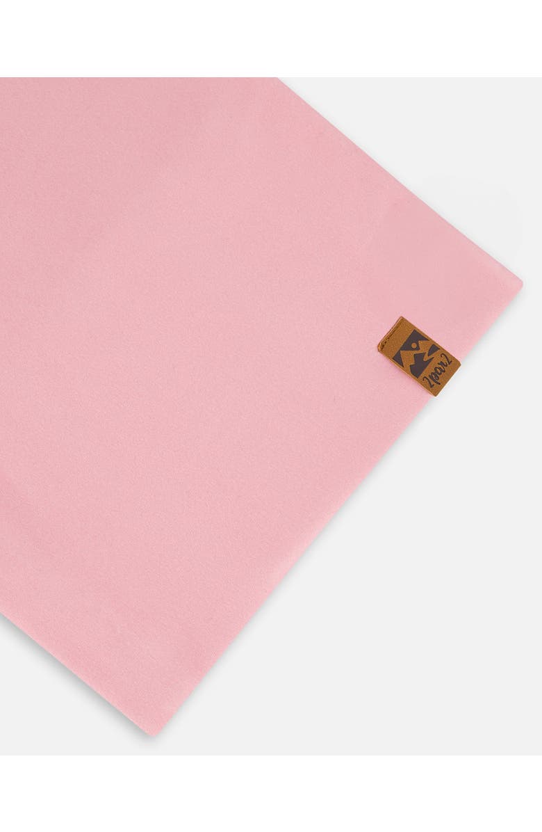 Deux par Deux Girl
s Solid Neck Tube Pale Pink, Alternate, color, 