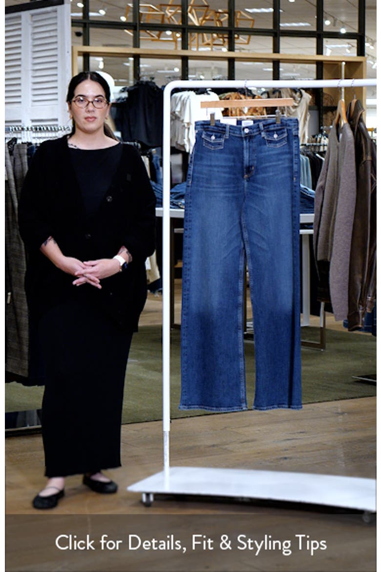 Issy High Waist Wide Leg Jeans video