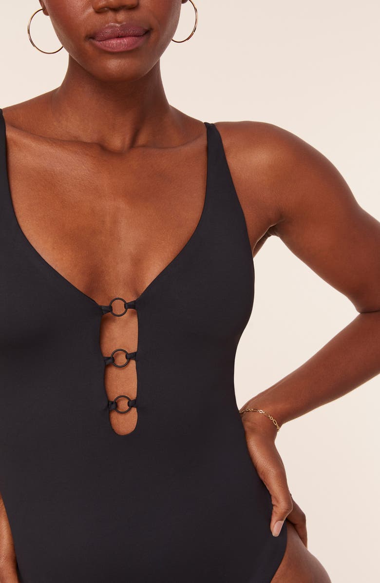 Andie Romana One-Piece Swimsuit, Alternate, color, 