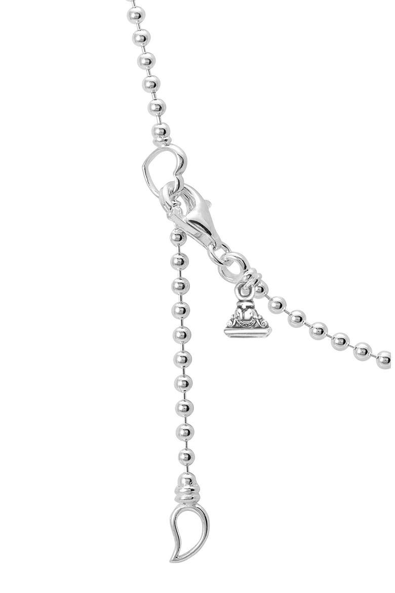Ball Chain Necklace, Alternate, color, SILVER
