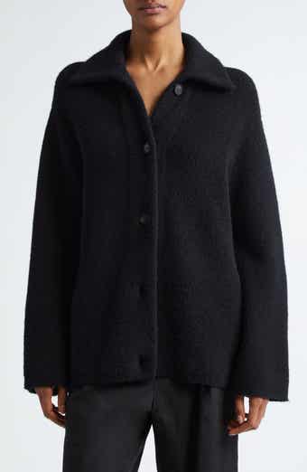 Vince Spread Collar Button Cardigan