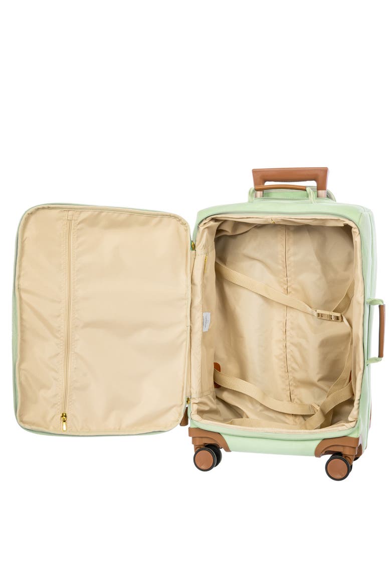 Volterra Softside 21" Carry On Spinner Luggage, Alternate, color, Green