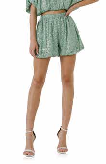 Endless Rose Sequin Blouson Shorts