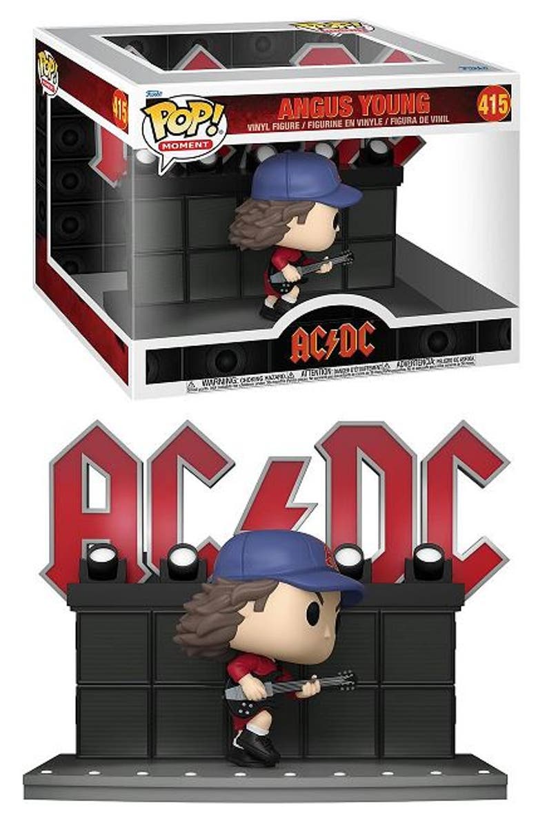 Funko Angus Young Dancing (AC/DC) Funko Pop! Rock Moment, Main, color, NO COLOR