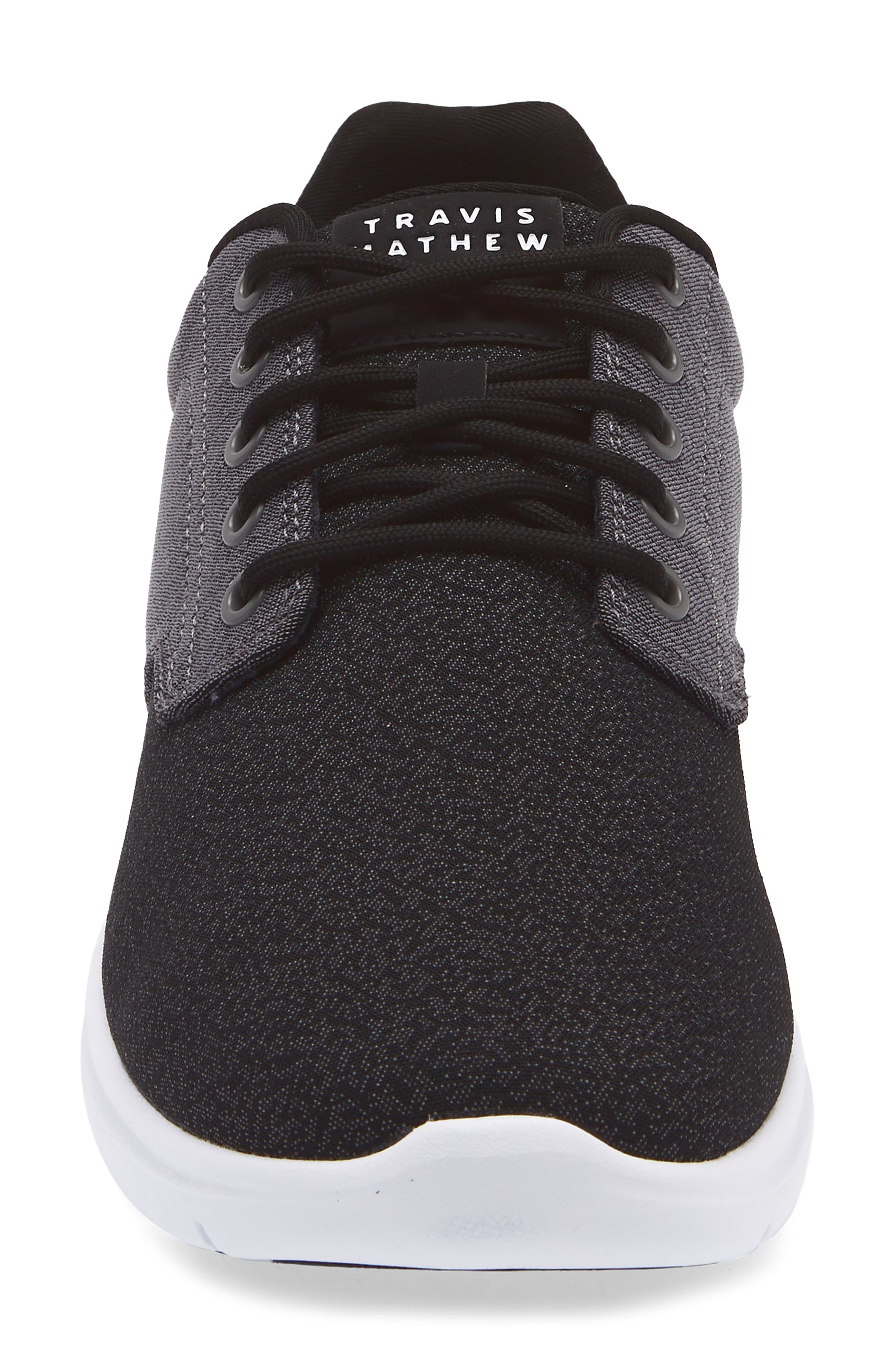 TravisMathew The Daily II Woven Sneaker, Alternate, color, Quiet Shade/ Black