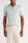DENIM AND FLOWER Contrast Tipping Polo